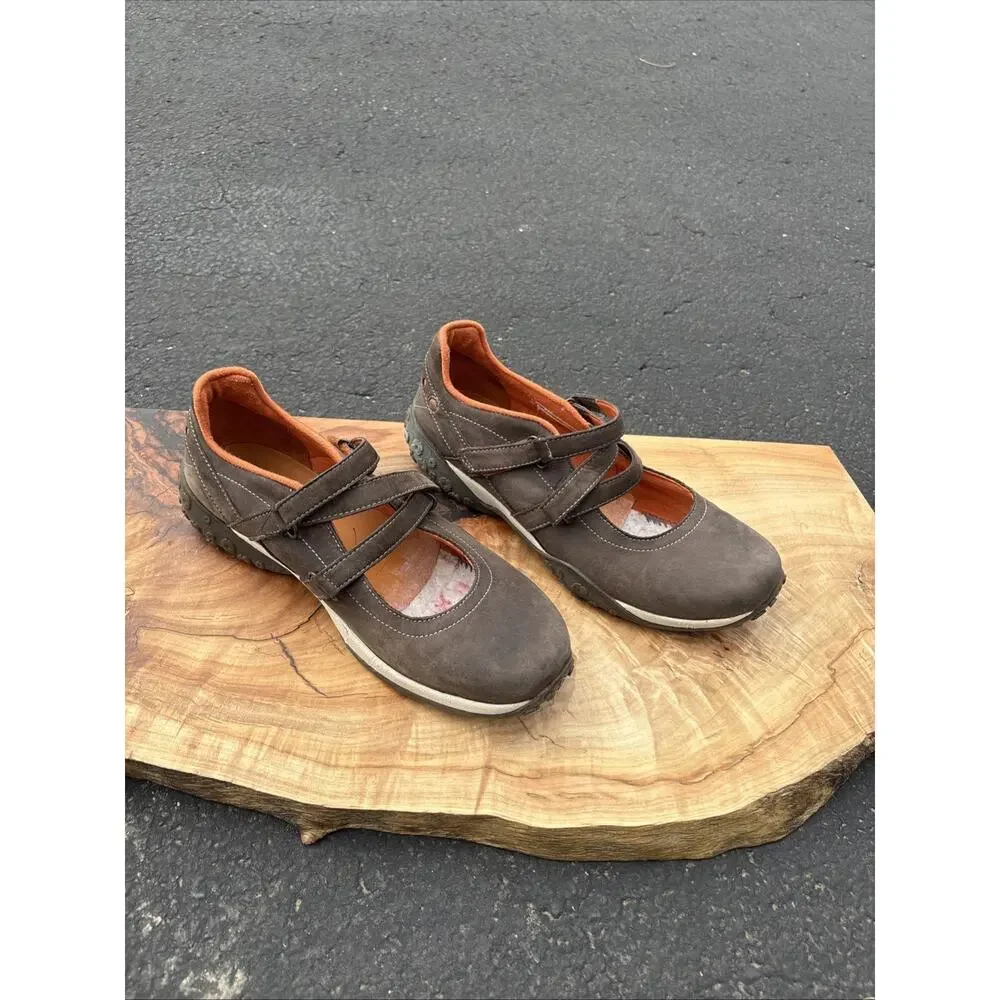 Timberland Women Shoe Smart Comfort Size 9M Brown Mary Jane Pre Owned